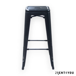 Barkruk Vintage Zwart