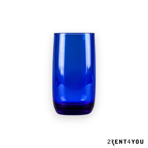 Waterglas blauw 33 cl. (24)