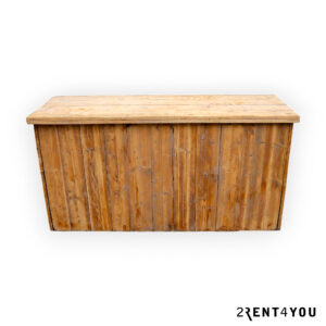 Steigerhouten buffet tafel