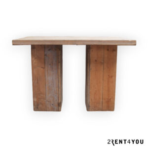 Statafel steigerhout dubbel 100x160x110cm