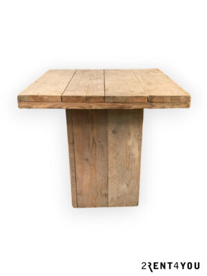 Terrastafel Steigerhout 80 x 80 cm