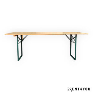 Biertafel 220x70 cm.