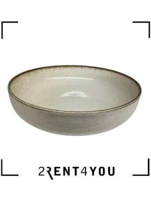 Diep Bord Siaki Crème 19,5cm