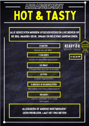 Ready2Q Hot & Tasty 100 Personen