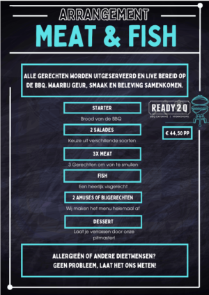 Ready2Q Meat & Fish 50 Personen